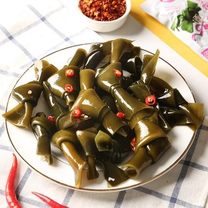 979q弹鲜嫩黑鸭味海带结素食350g