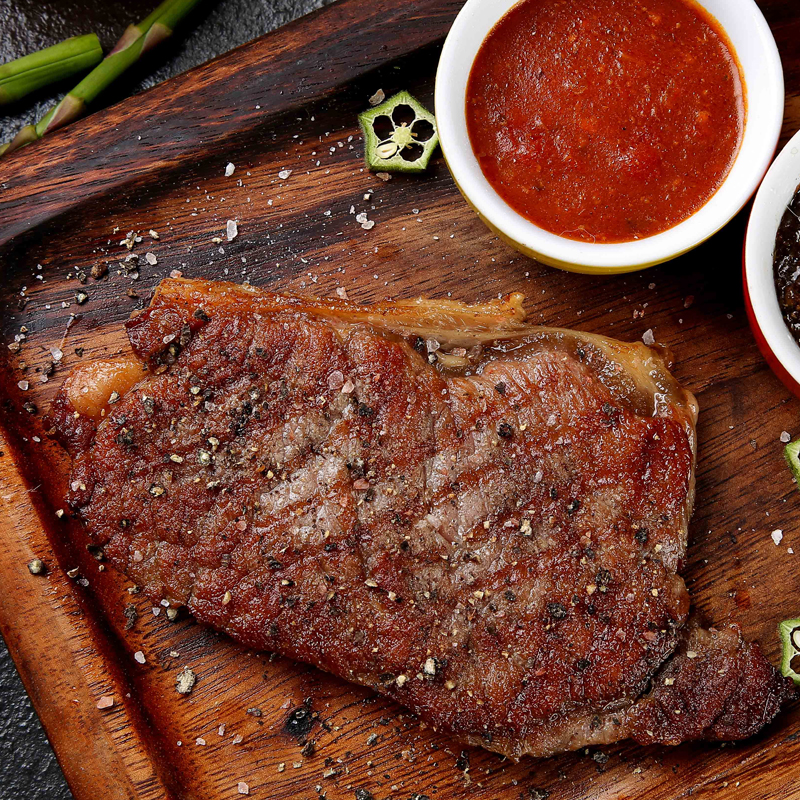 整切西冷牛排1片150g【进口原料 原肉整切调理】