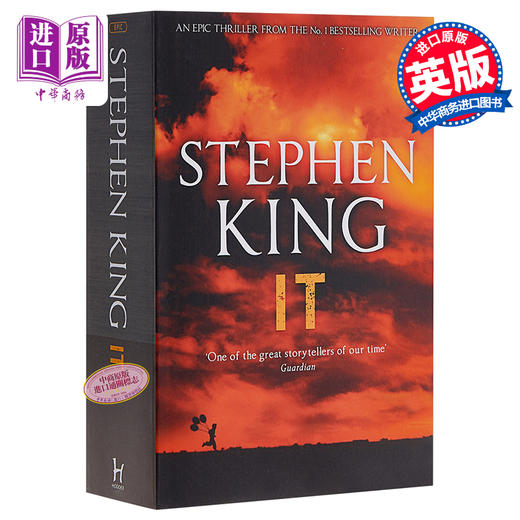 【中商原版】它 小丑回魂 It 英文原版 It film tie-in edition of Stephen King's IT 斯蒂芬金 推理与惊悚小说 商品图0