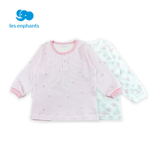 丽婴房-内衣类（秋）B82件装上衣 N组合装粉 商品图0