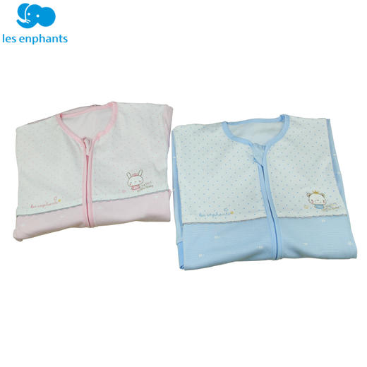 丽婴房-寝具类（春）C9礼盒短袖分腿睡袋针织 波纹象（ 商品图2