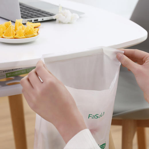 FaSoLa 便携车载垃圾袋20个装粘贴式一次性呕吐收纳车用垃圾挂式 商品图4