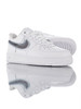 耐克Nike Air Force 1 '07 LV8 原模具开发打造 采用硬质头层牛皮革 内置全掌air sole气垫 耐克空军低帮经典百搭休闲运动板鞋 皮革白灰黑重影钩 商品缩略图3
