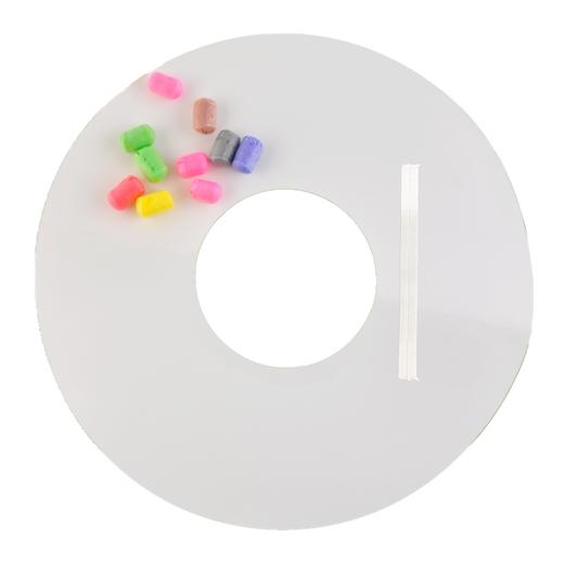 超级甜甜圈 幼儿园儿童手工diy自制涂色圆形圈游戏玩具 商品图3