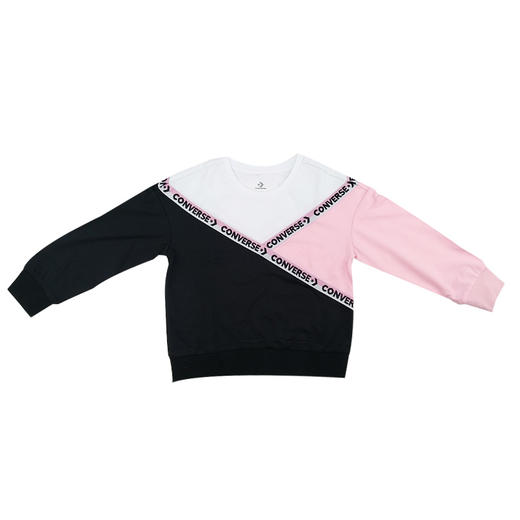 匡威上衣春款女童圆领针织长袖衫小童91122WR997大童91112WR997 商品图0