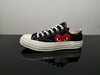 CDG Play x Converse 1970s  官方配色 高帮 发售正确小盒  正确PU蓝底 匡威川久保玲 Play爱心联名帆布鞋 原盒原标  多心 心 绿高 绿低 白高 白低 黑高 黑低 商品缩略图9