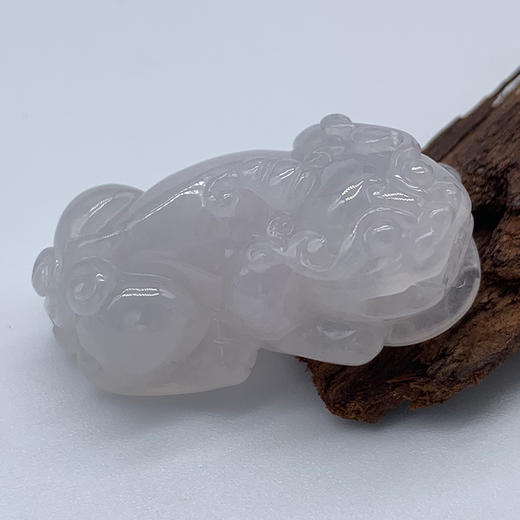 派瑞翡翠 翡翠挂件 糯种 白色 商品图2