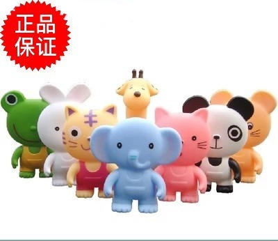 Toyroyal日本皇室捏捏叫玩具软胶卡通婴儿洗澡戏水发声 商品图2