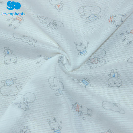 丽婴房-内衣类（春）C9两粒扣套装宽口 超薄提条小象和 商品图4