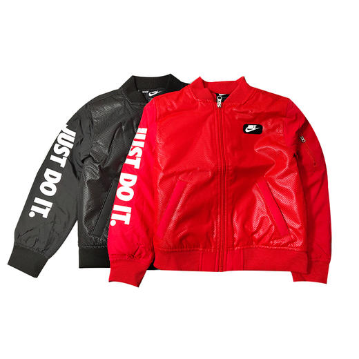 耐克-童衣类（冬）C9大童短款棉服正黑色／纯白色 商品图0
