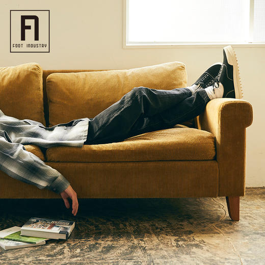 足下工业 FOOT INDUSTRY 20S501 夏新品加长鞋底帆布手缝低帮鞋 商品图1