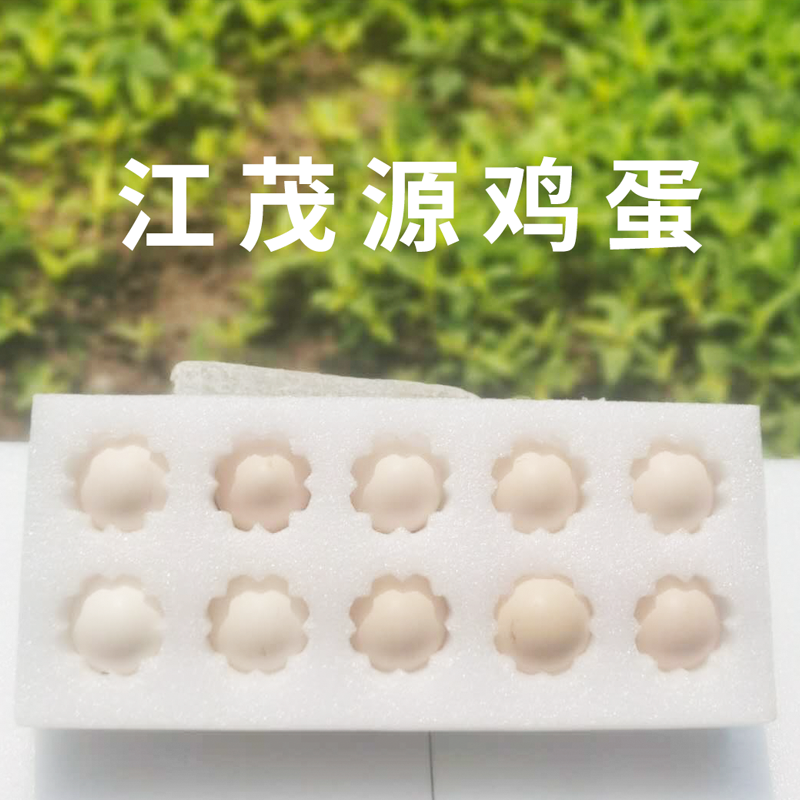 江茂源喂养稻谷本地鸡蛋