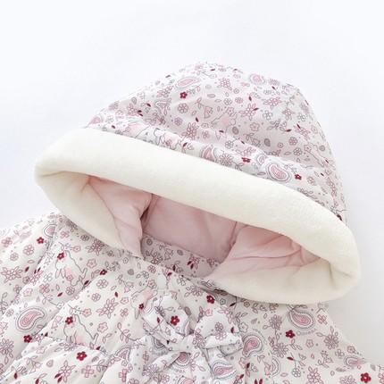 英氏-童衣类（冬）C9英羽帽蛤 英氏粉 商品图1