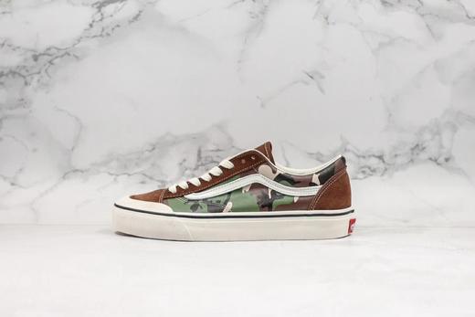 Vans范斯 经典系列 Style 36 高级灰 迷彩 黑色 橘色 板鞋运动鞋 型号：AS36  工艺：硫化1:1（重量1:1、真标、原钢印、材质标、鞋型标、合格证） 商品图3