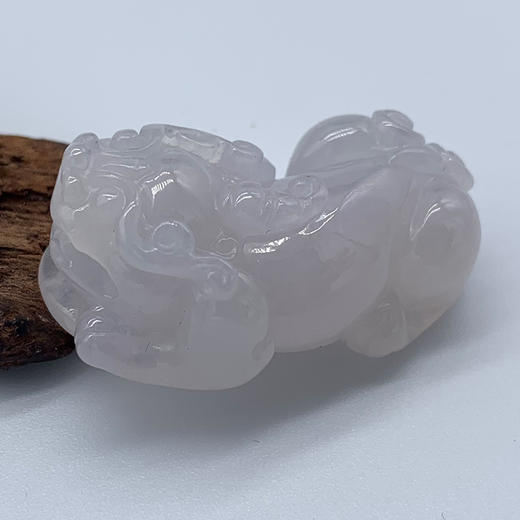 派瑞翡翠 翡翠挂件 糯种 白色 商品图3