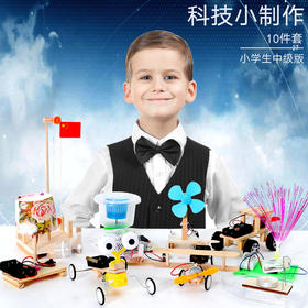 【10个实验项目 一秒抓住孩子吸引力】小学生物理实验 科学小制作科技diy套装