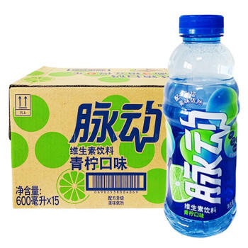 脉动青柠 600ml*15瓶 商品图0