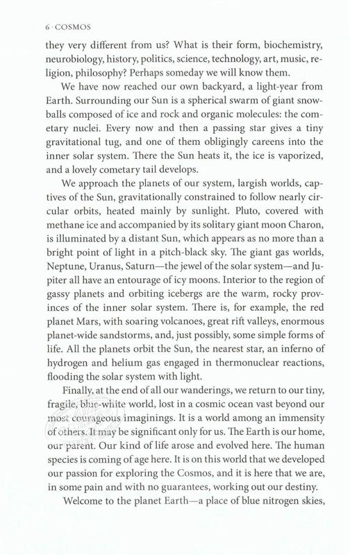 【中商原版】卡尔 萨根 宇宙 英文原版 Carl Sagan Cosmos 经典科普畅销书籍 同名传奇纪录片 商品图7