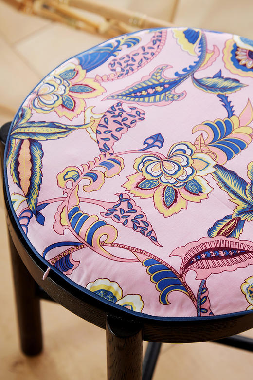 圆椅子垫全棉材质小圆椅子垫 商品图3