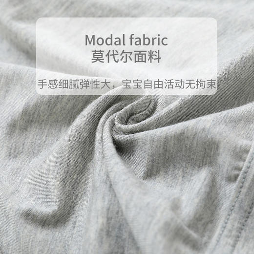 【莫代尔2条装三角】【颜色随机2条装 】SCHIESSER  舒雅童装内裤三角莫代尔男童37/5194S  2件装基础颜色 商品图4