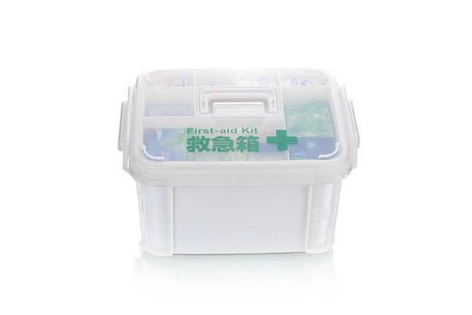 心选 日本制进口塑料多层医药箱 药品收纳盒多层急救小药箱 商品图2
