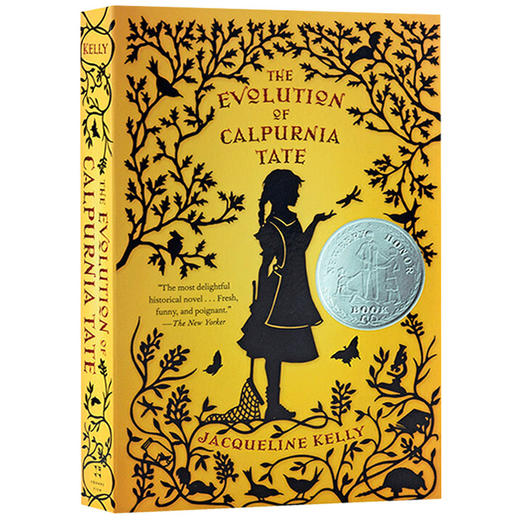 达尔文女孩 英文原版 The Evolution of Calpurnia Tate 纽伯瑞银奖 青少年儿童文学小说读物 Jacqueline Kelly 进口英语书籍 商品图0