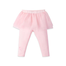 小米米童衣森林漫步纱裙打底长裤可拆密裆长裤儿童裤子