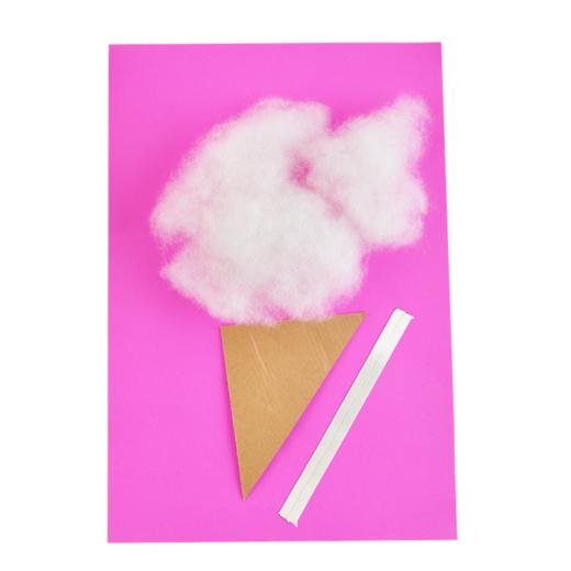 冰淇淋的艺术 幼儿园儿童手工美术材料粘贴画区角装饰贴画diy制作 商品图4