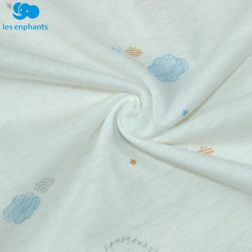 丽婴房-内衣类（春）C9两粒扣套装 天丝星空小象 商品图4