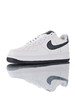耐克Nike Air Force 1 ´07 Low Premium 原模具开发 采用硬质荔枝纹纹牛剖革 内置全掌air sole气垫 皮革白午夜蓝钩配色 商品缩略图0