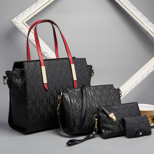 JBB-1688新款百搭潮女士单肩斜跨子母包 商品图3