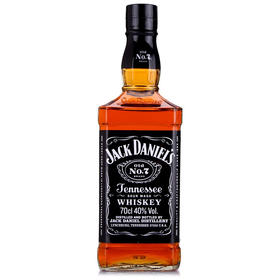 杰克丹尼（Jack Daniel's）进口洋酒 美国田纳西州 威士忌  700ml/瓶