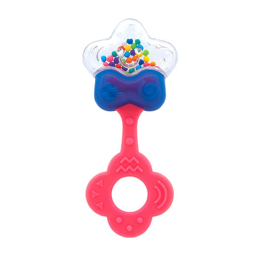 Toyroyal日本皇室玩具婴幼儿咬胶牙胶摇铃120系列高温消毒手摇铃 商品图2