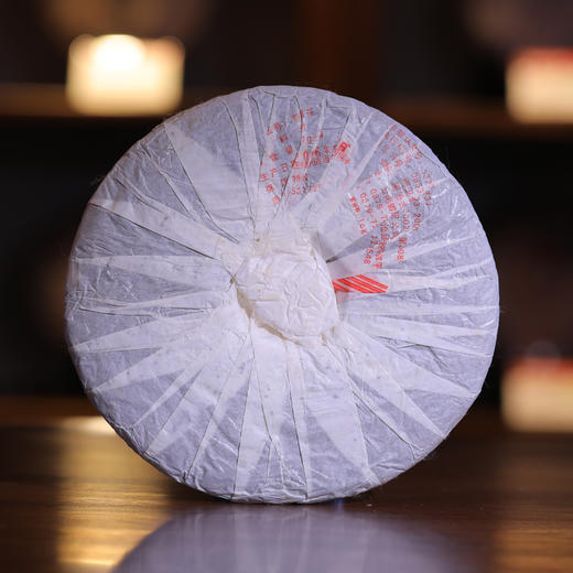 澜沧古茶2006年0018大饼普洱生茶邦崴古树干仓老茶 357g 商品图2