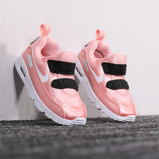 耐克-鞋袜类（春）C9童鞋婴童女运动鞋漂白珊瑚红/白-黑 商品图1