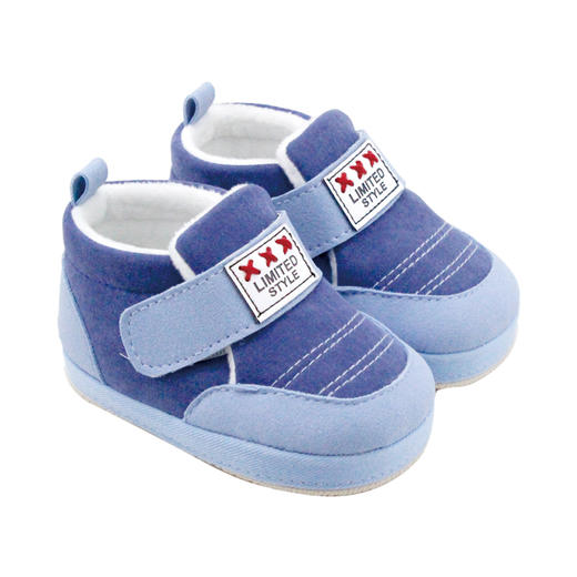 比士尼秋冬款0系列婴幼儿宝宝学步鞋男宝女宝软底纯棉布鞋 商品图2