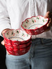 摩登主妇早餐碗陶瓷樱桃碗可爱沙拉碗麦片碗网红莓碗水果碗餐具 商品缩略图0