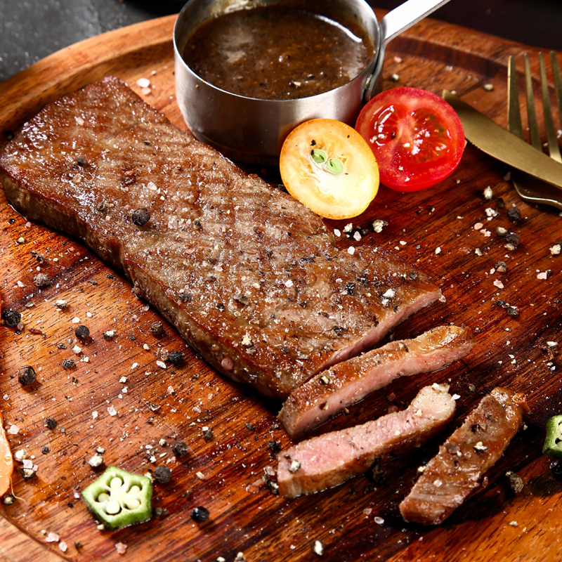 整切雪花牛排1片180g【进口原料 原肉整切调理】