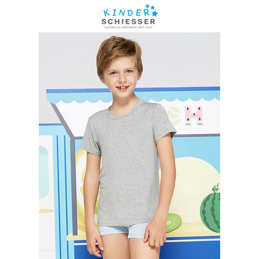 schiesserkinder/舒雅童装男童短袖t恤打底衫宝宝短袖儿童夏装男上衣37/5192M 商品图1