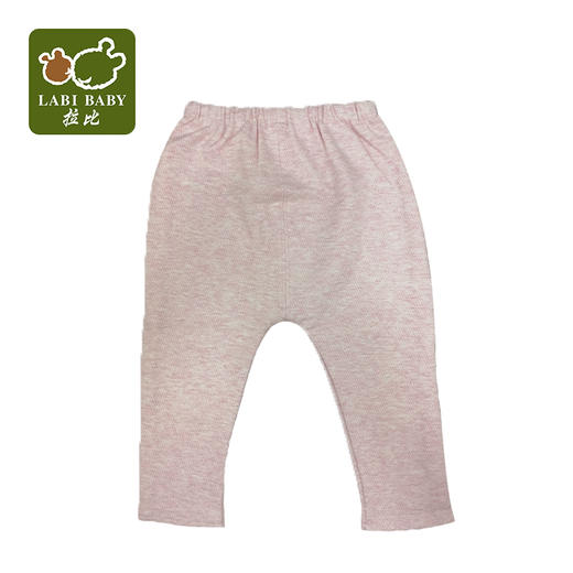 拉比-童衣类（秋）C9初礼反口哈伦长裤玫瑰红 商品图3