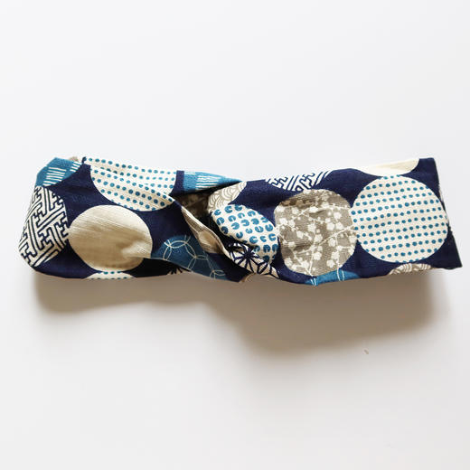 HUGOJIRO窄版发带风の花波点印花 商品图3