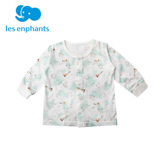 丽婴房-内衣类（春）B8开衫上衣环球小象 商品图2