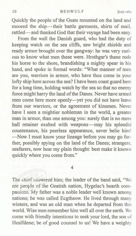 【中商原版】贝奥武夫 英文原版 经典文学 Beowulf and Other Old English Poems 商品图7