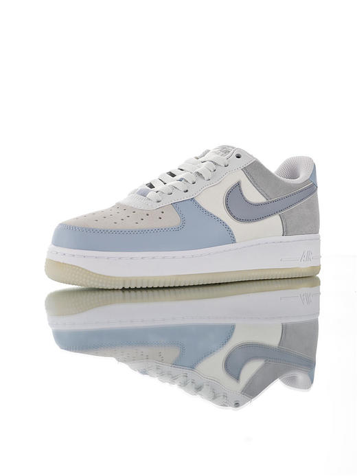 耐克Nike Air Force 1 '07 Low   空军一号运动板鞋 白黑黄钩沙漠黄黑奶油军械库蓝白灰 商品图4