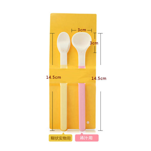 贝亲哺喂勺组 婴儿软头勺子 新生儿餐具宝宝米粉勺汤匙2个装DA39 商品图5