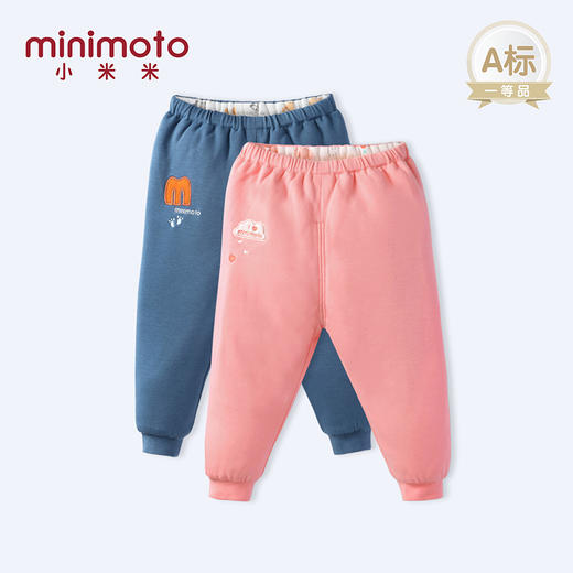 小米米内衣 秋冬夹棉保暖舒适家居长裤可拆密裆长裤MIM-YU22113 商品图1