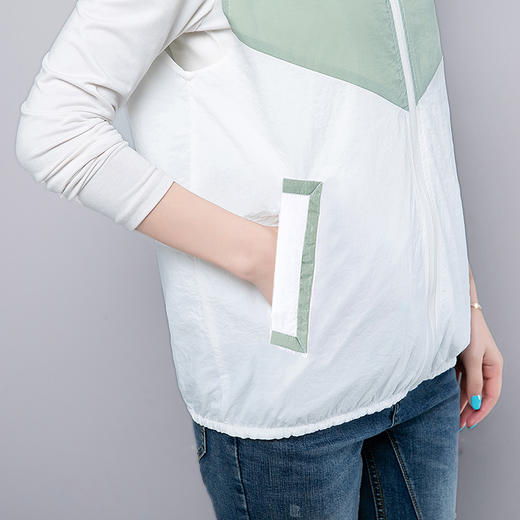 MQ-1269-026春夏新款薄短款连帽宽松外穿马甲背心YY 商品图3