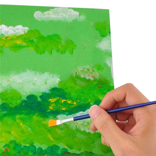 意境山水 幼儿园儿童手工美术创意材料山水画 艺术大师学画画教材 商品图2