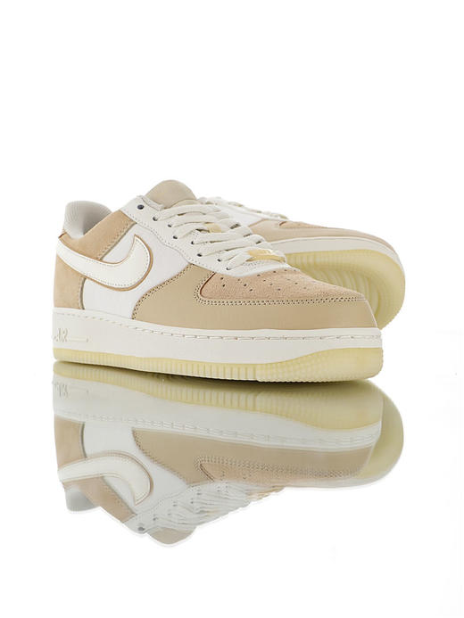 耐克Nike Air Force 1 '07 Low   空军一号运动板鞋 白黑黄钩沙漠黄黑奶油军械库蓝白灰 商品图2