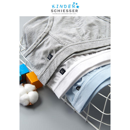 【莫代尔2条装三角】【颜色随机2条装 】SCHIESSER  舒雅童装内裤三角莫代尔男童37/5194S  2件装基础颜色 商品图2